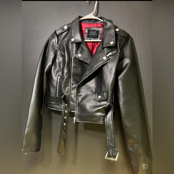 Ashley by 26 International Black Denim Jacket Size 1X (Plus) - 62% off